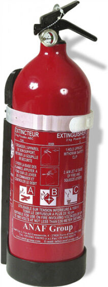 NOTRE SELECTION Extincteur à poudre ABC 2 kg 16457.4