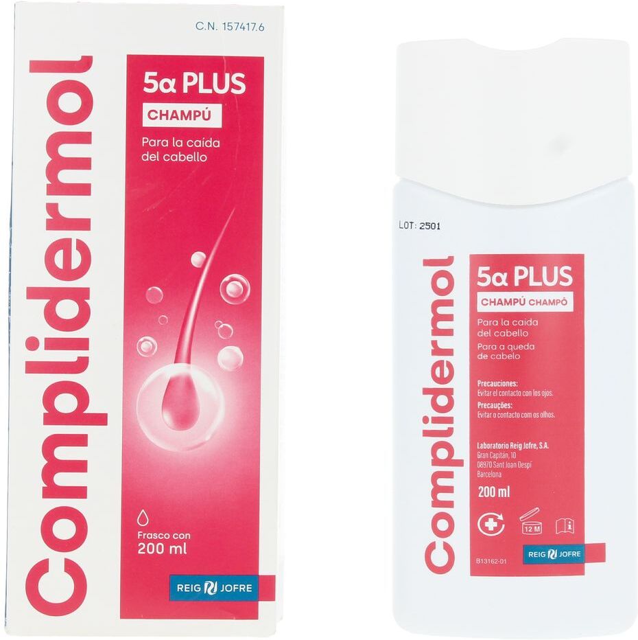 Complidermol 5 Alfa Plus champú 200 ml