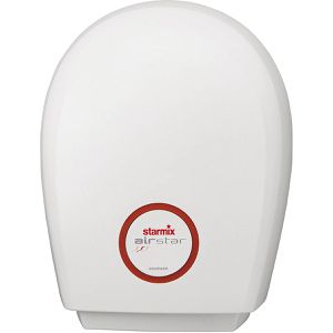 Starmix Händetrockner TT 1800 E, Warmluft, weiß, Infrarotsensor, vollautomatisch, 1800 Watt, aus Kunststoff