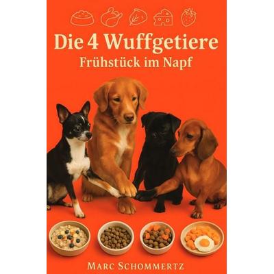 Die 4 Wuffgetiere - Frühstück im Napf, Taschenbuch von Marc Schommertz, Epubli, 978-3-8197-3075-7