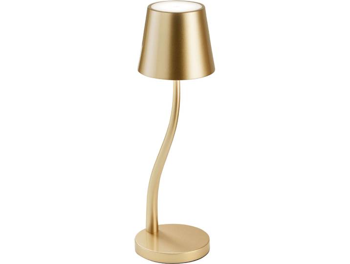 Tischlampe Priti gold Metall H 36.5 cm 320 lm - LED - Lichtfarbe: Warmweiss - Tischlampe- LED Energiesparlampe