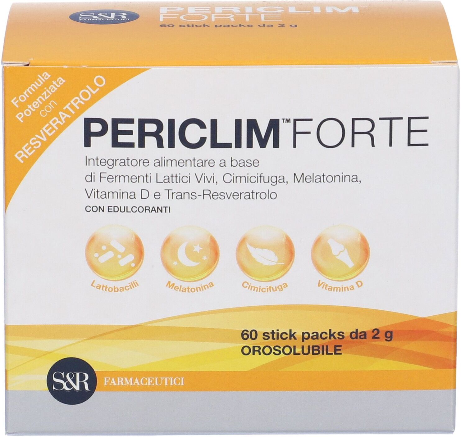 S&R FARMACEUTICI SpA Periclim Forte, 60 Stick