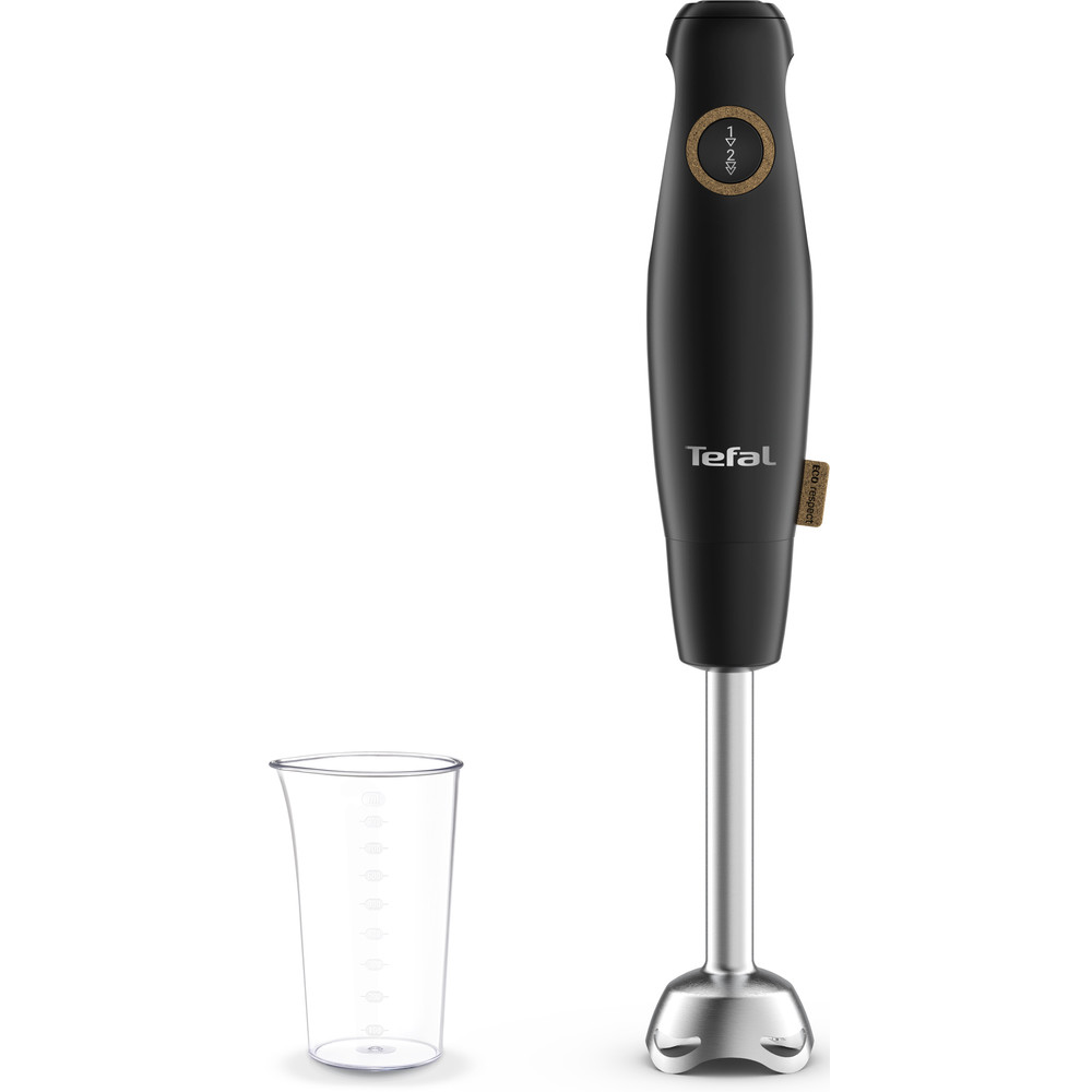 Tefal Eco Respect HB46E8 Duikmixer, 0,8 liter, 600 watt, zwart