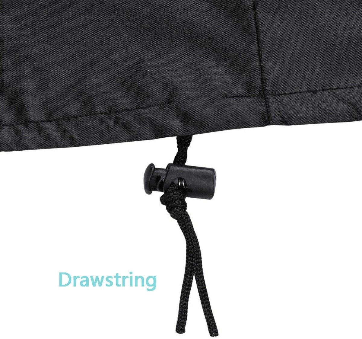 INF Mikrowellenabdeckung 90x55x27cm - 210D Oxford wasserdichte, staubdichte Schutzhülle, kompatibel mit Weber Q2000 und