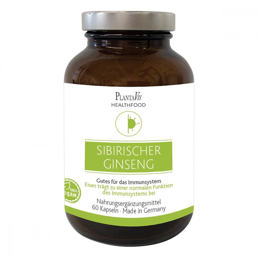 PlantaVis GmbH Sibirischer Ginseng Hochdosiert Vegan Kapseln 17903108