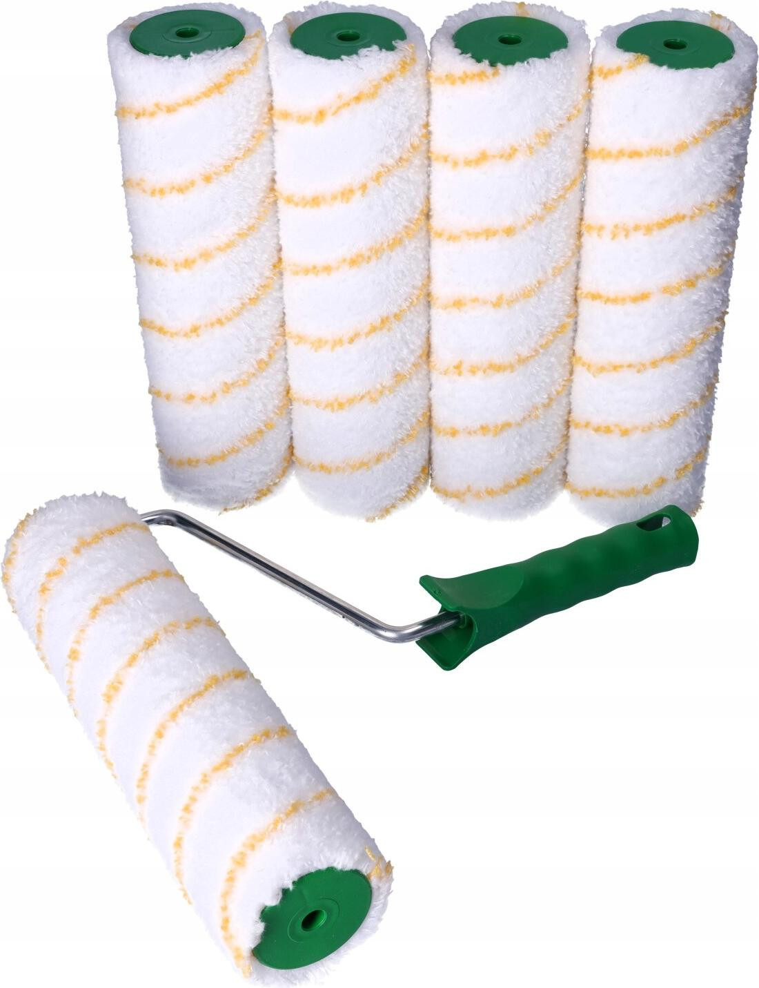 GIRPAINT Roller set met 4 accessoires, 25 cm, Gold tools