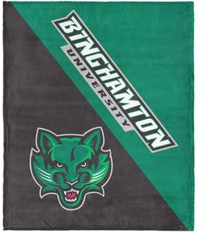 NCAA America East Halftone Silk Touch Throw Blanket