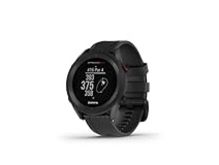Garmin Approach S12, Montre GPS connectée de Golf, Noir, Boîtier 44mm