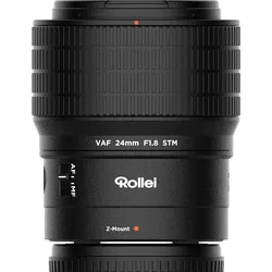 Rollei AF 24 mm F/1.8 Z (Z-Mount) (Nikon Z, Vollformat), Objektiv, Schwarz