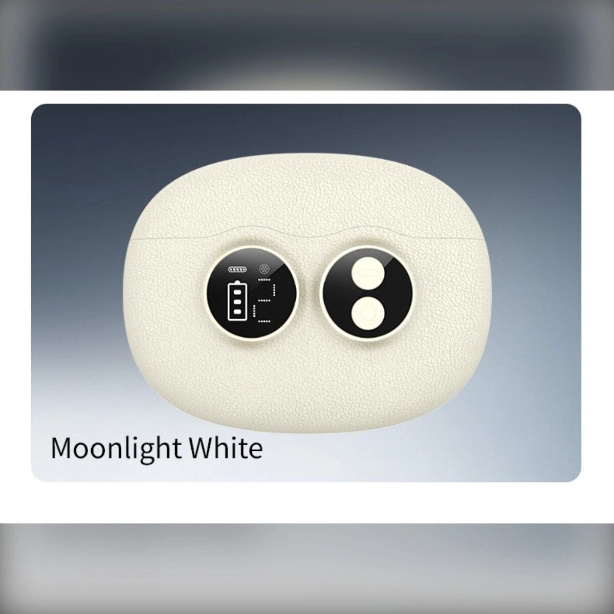 INF Multifunktionaler elektrischer Nagelknipser – One-Touch automatischer Trimmer mit LED, Nano-Glas-Nagelfeile, austauschbarem Weiß