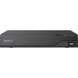 REOLINK NVS8, 8CH 16MP PoE NVR Überwachungssystem Rekorder Gateway, Schwarz
