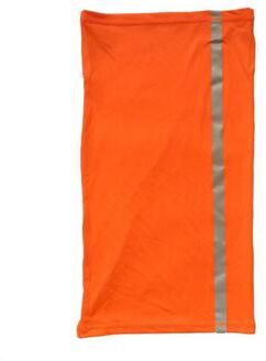 The Handy Homestead Breathable Sun Protection Face Mask With Reflective Headscarf For Outdoor Sports orange