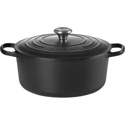 Le Creuset Bräter 22cm, mattschwarz