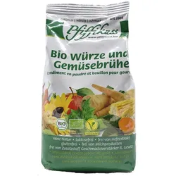 Bio Würze und Gemüsebrühe - Nachfüllbeutel