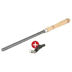 Drechselmeister Ausdrehhaken-SET 60 mm gekröpft