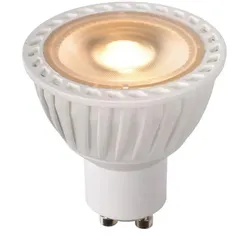 Lucide MR16 GU10 LED 5W 2200K–2700K 350 lm dimmbar Weiß – flexibles warmweißes LED-Leuchtmittel mit 3-Step-Dim