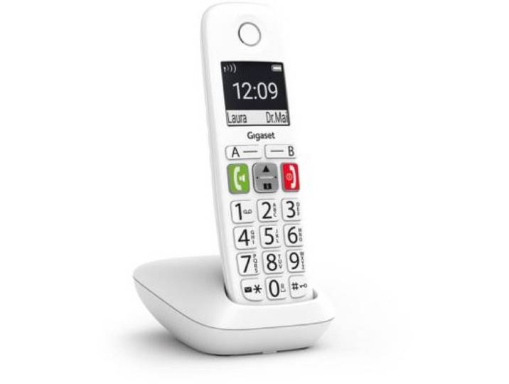 Gigaset - Téléphone Sans Fil E290 Blanc