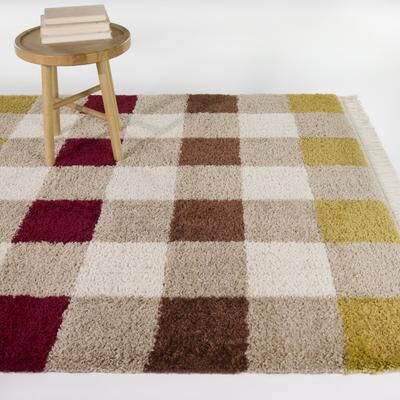 Balta Rugs Bonnie Modern Plaid Area Rug
