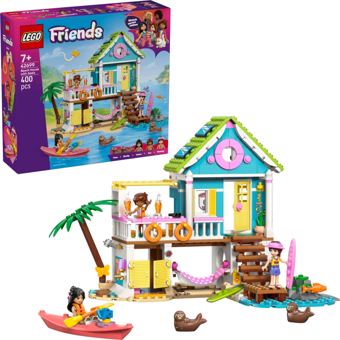 LEGO Friends 42699 Strandhaus mit Robben
