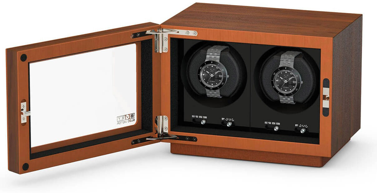 Boxy BLDC walnut winder för 2 klockor