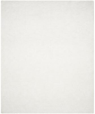 SAFAVIEH Handmade Sheep Shag Emmeline Solid Polyester Rug