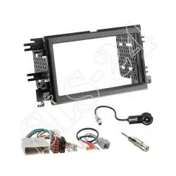 Autoradio 1-DIN / 2-DIN Einbaurahmen Radioblende+Adapterkabel Einbauset für F...