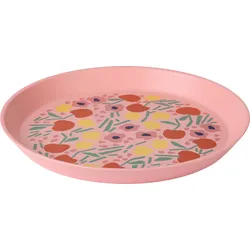 Koziol kleiner Teller Nora Plate 205 mm Blooms sweet pink