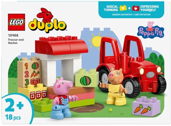 Lego TRATOR E MERCADO 10468