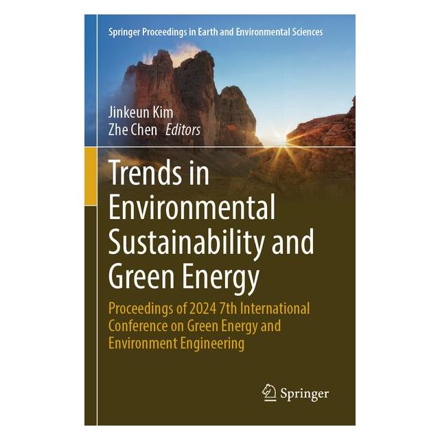 Springer Trends in Environmental Sustainability and Green Energy (Englisch, Softcover, Jinkeun Kim) (69171579)