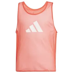adidas Training BIB Leibchen Kinder - rot/weiß - 164