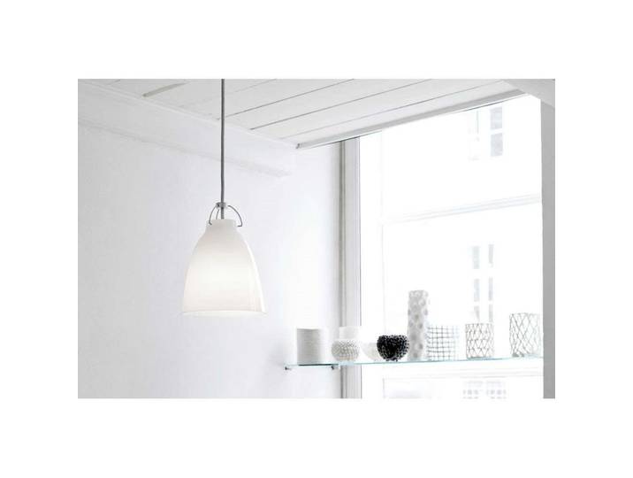 Caravaggio™ P0 LED Hanglamp Opal - Fritz Hansen - Woonkamer - Glas