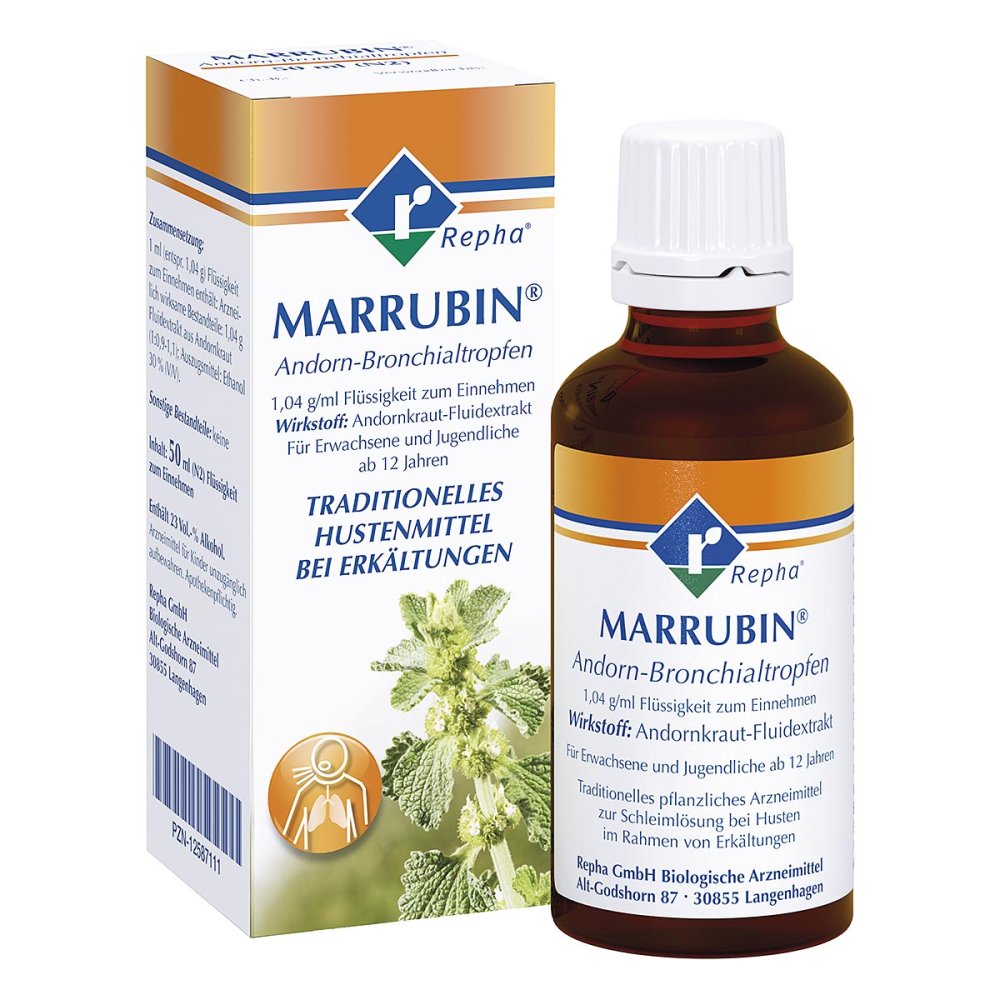 REPHA GmbH Biologische Arzneimittel Marrubin Andorn-bronchialtropfen 12587111