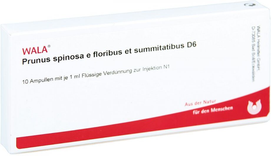 Wala Prunus Spinosa E Fl. Et Su. D6 Ampullen