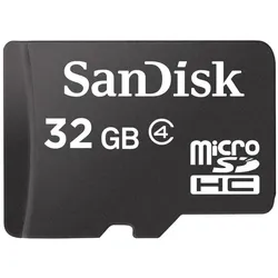 SANDISK microSDHC 32GB, Class 2