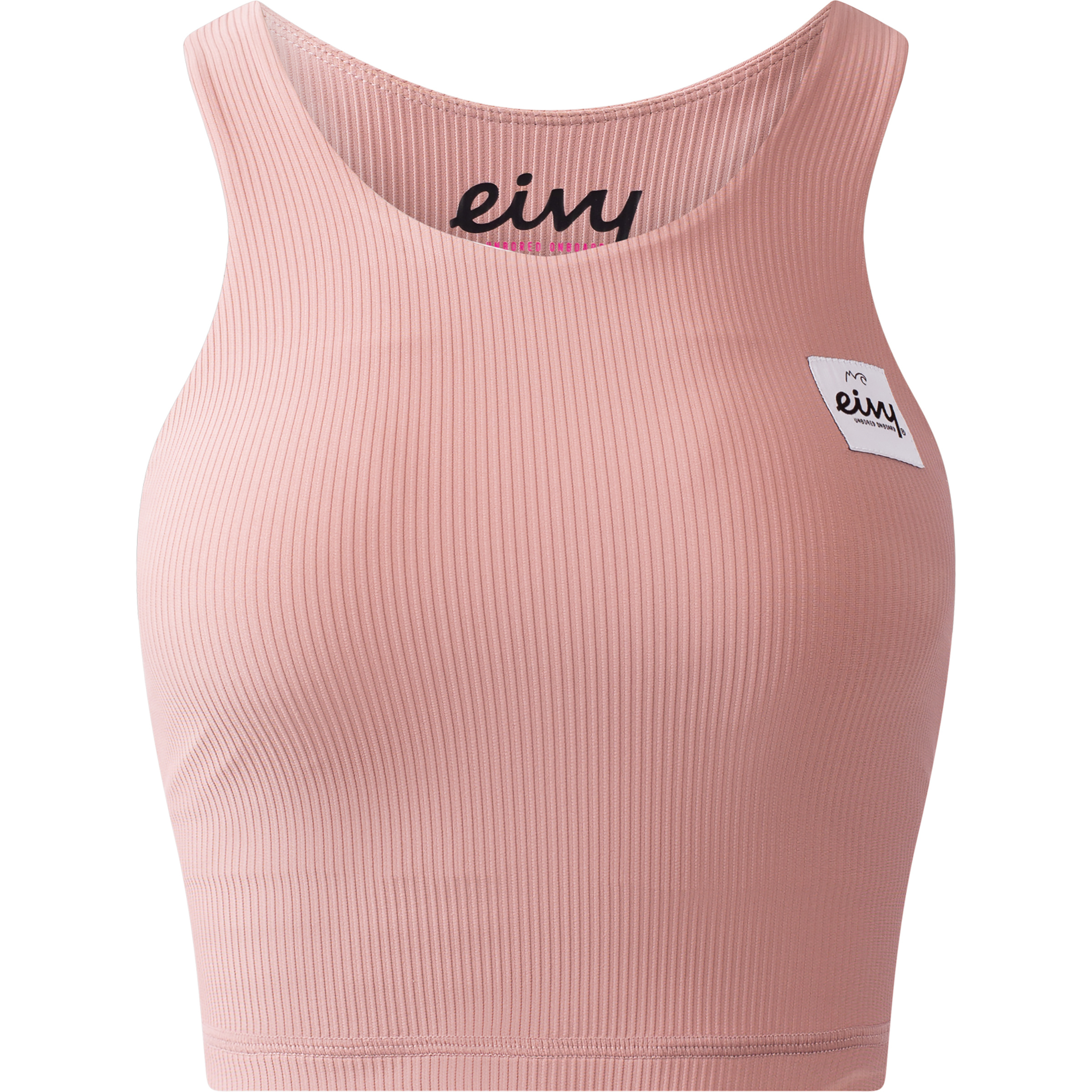 Eivy Cover Up Rib Sport BH Damen Sport-BHs rosa Größe XS Trekking Elastisch