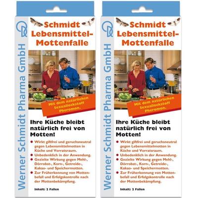 Schmidt Lebensm Mott Falle x2 2x2 St