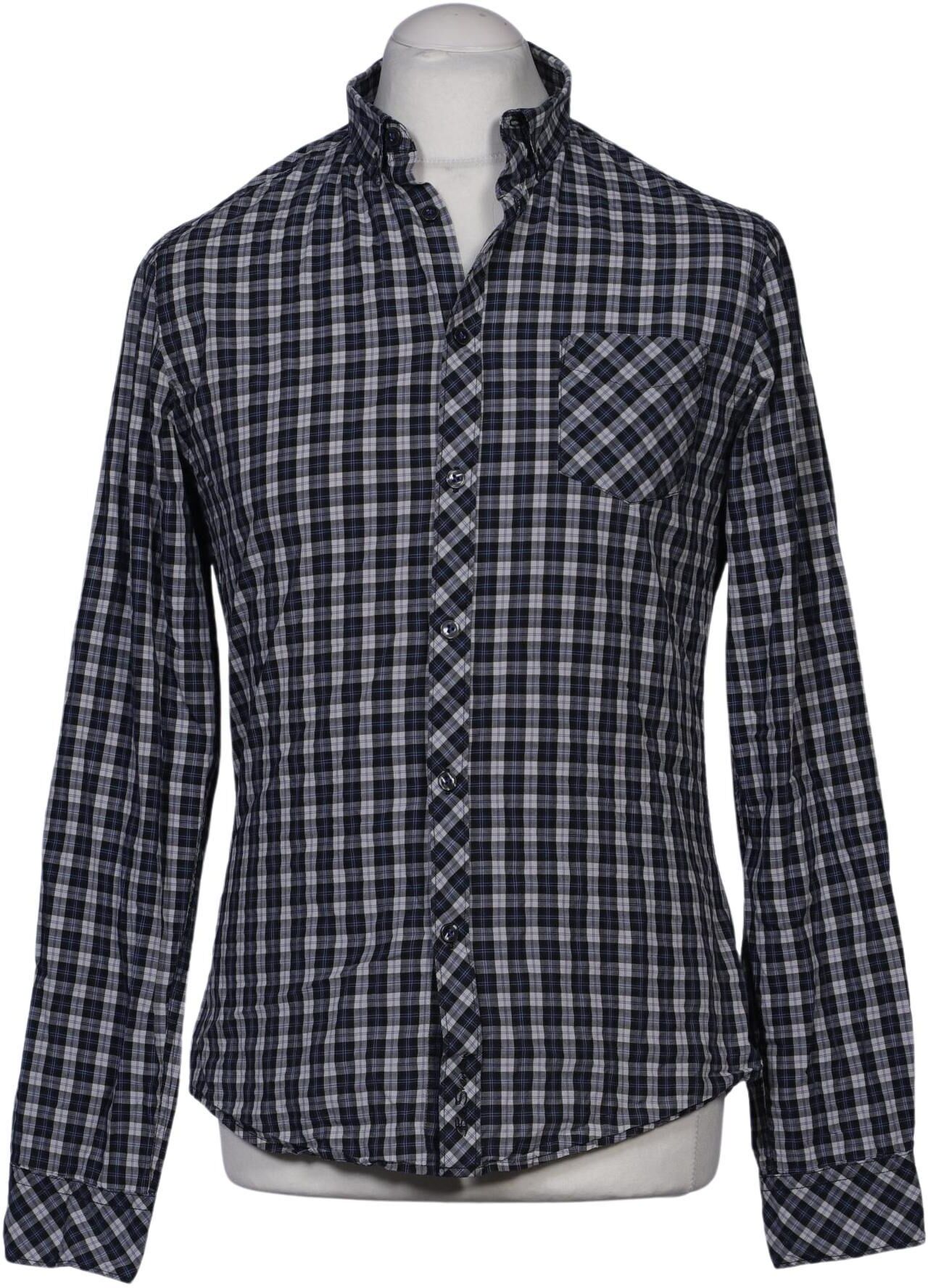 Ben Sherman Herren Hemd, Mehrfarbig, Gr. M, Baumwolle - Second Hand