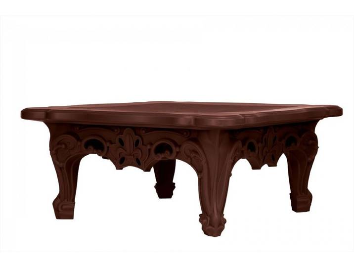 SLIDE table basse DUKE OF LOVE (Chocolat / Gris - Polyéthylène)
