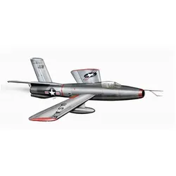 Planet Models Republic XF-91 Thunderceptor V-tail version