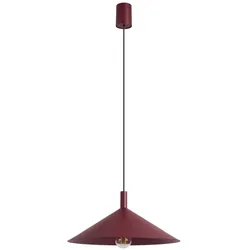 Sollux SL.2543 Pendelleuchte NOX 40 burgund