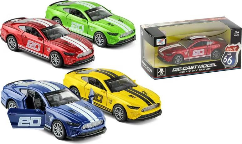 Alltoys Sportauto schaal 1:32 rood