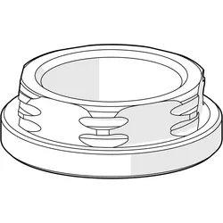 Hansa Gegenmutter HANSA 1005680V M37x1, SW30  1005680V