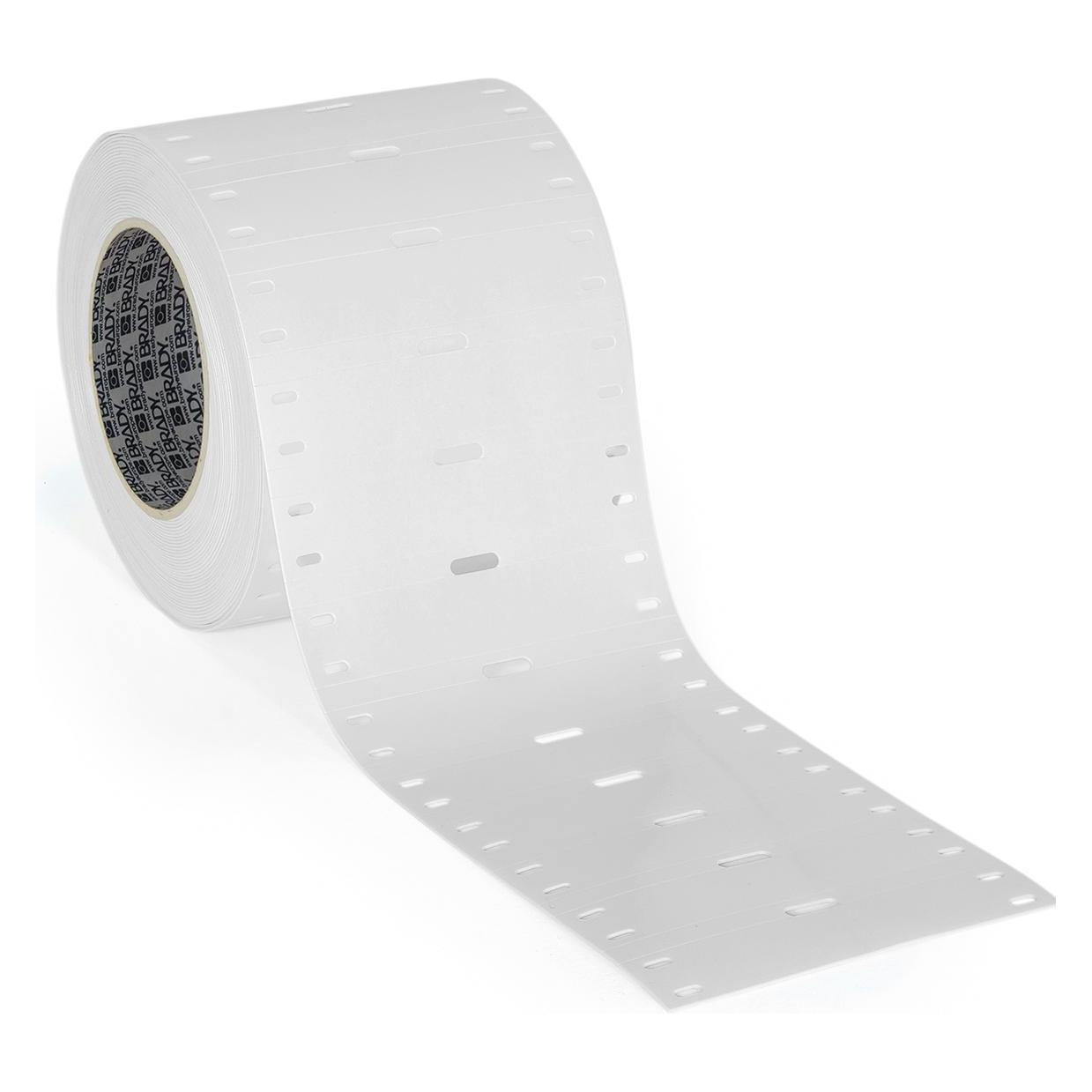 Brady THT-7515-7643-WT, Heatex Kabel-Schilder, Weiss, 75.00 x 15.00 mm, halogenfrei, 76er Kern (500 (197386)