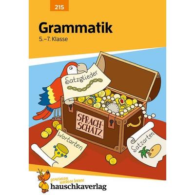 Grammatik 5.-7. Klasse, A5-Heft, Geheftet von Gerhard Widmann, Hauschka Verlag, 978-3-88100-215-8