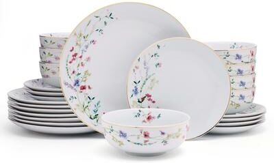 Mikasa Kalina 24-Piece Dinnerware Set, Service for 8
