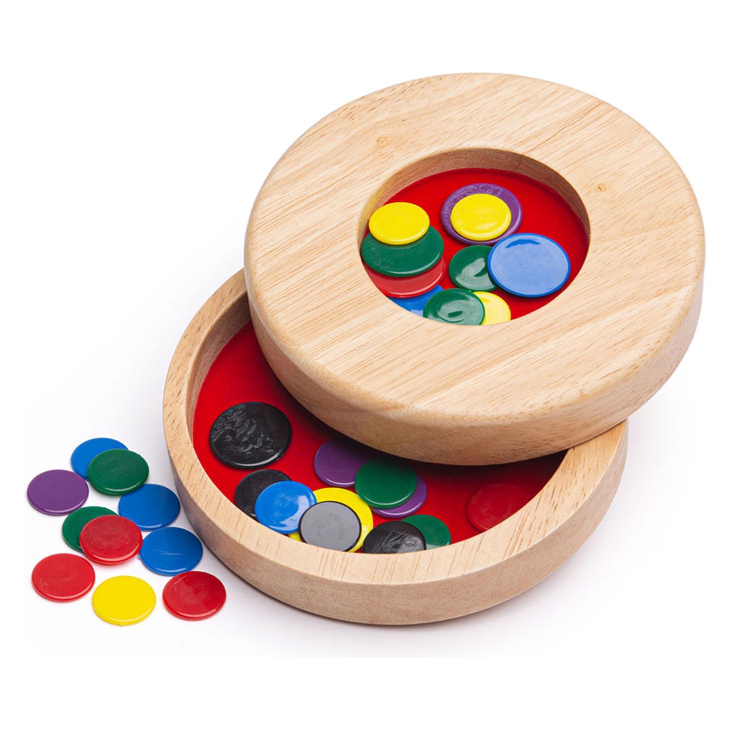 Bigjigs Tiddly Winks Flohspiel aus Holz (B005F9A2AE)