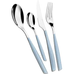 Glamour Besteckset, hellblau, 24-teilig
