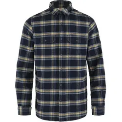FJÄLLRÄVEN Fjällräven Herren Shirt Övik Heavy Flannel Shirt, Größe XXL in Blau Blau