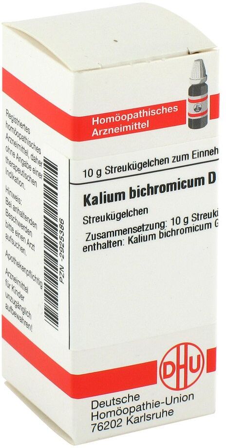 DHU Kalium Bichromicum D30 Globuli