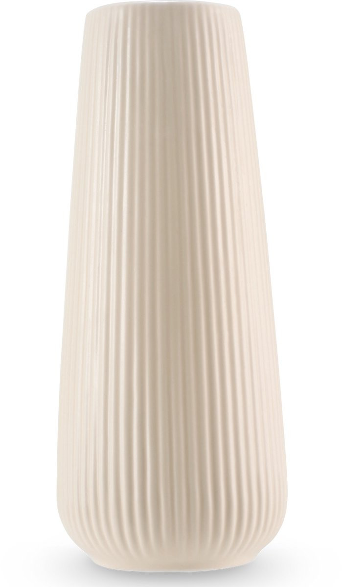 Easyplants Vaas Dust beige 20 cm - Keramiek - Rechthoekig - Japandi stijl